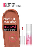 Flormar K-Spirit Blur Lip Tint Hydrating Matte Lipstick