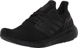 adidas Womens Ultraboost 20 Sneaker Black/Black/Solar Red 9.5