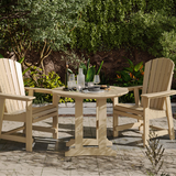SoPoly 36" Round Dining Table
