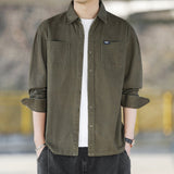 Casual Retro Minimalist Shirt For Men