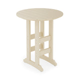 SoPoly 36" Round Bar Table