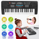 37 Keys Digital Music Electronic Keyboard Instrument with Microphone
