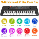 37 Keys Digital Music Electronic Keyboard Instrument with Microphone