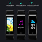 Color-screen Waterproof Pedometer Wristband For Men And Women
