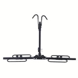 2 Bike Carrier Platform Hitch Rack Bicycle Rider Mount Fold Receiver 2"