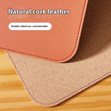 Cork Leather Table Mat Material Thickened PVC Mouse Mat
