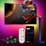 RGB Ambience Light With Computer E-sports Room Desktop Display Background