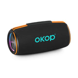 KP-810 Model Portable Bluetooth Speaker With RGB Colorful Lights Heavy Bass Card Slot And Desktop Home Use
