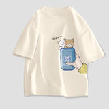 Mens Hong Kong Style Trendy Short Sleeve T Shirt For Summer