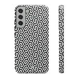 TWISTED GRID | Tough Phone Case