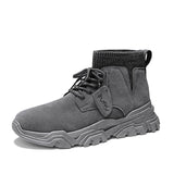 Plus Velvet Martin Boots Men's Tide High To Help British Style