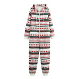 French Style Commute Style Warm And Comfortable Classic Christmas Printed Loose Bodysuit Cotton-padded Jacket