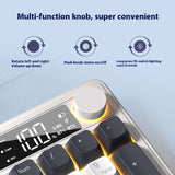 Wireless Bluetooth Keyboard Mouse Suit Mechanical Feeling