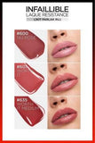 L'Oreal Paris Infallible Laque Resistance: High-Shine, Long-Lasting 635 Worth It Liquid Lipstick for Bold, Glossy Color