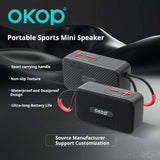 KP-568 Best-Selling Mini Square Bluetooth Speaker Portable Wireless Speaker With Handle Card Slot And Bass In Stock
