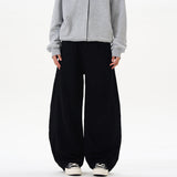 Men's American-style Retro Silhouette Cutaway Wide-Leg Pants