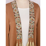 Women's Cardigan Two-piece Set Tassel Pendant Robe
