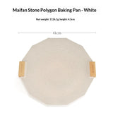 Polygonal Thick-coated Non-stick Outdoor Baking Pan