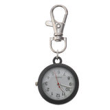 balacoo Clip On Pocket Watch - Nurses Watches for Women Portable Badge Watch Unisex Digital Watch Hanging Clip Watch for Nurses Doctors (Black)