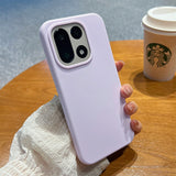 New Stylish Liquid Silicone Minimalist Solid-color Fully Encasing Drop Proof Protective Case