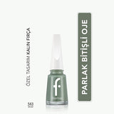 Flormar Nail Enamel Intense Pigment Nail Polish - Long Lasting & Nourishing