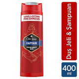Old Spice Captain Men Shower Gel & Shampoo 400 ml