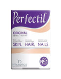 Vitabiotics Perfectil: Advanced Skin, Hair, & Nail Vitamins - Beauty Supplement for Healthy Growth & Glowing Skin, 30 Tablets