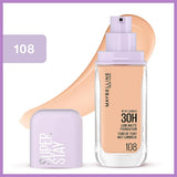 Maybelline Super Stay Lumi Matte Foundation: 30H Lightweight Satin Matte Coverage, Natural Finish - Maybelline foundation