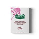 Alvin - Echinacea, Zinc, and Vitamin C Dietary Supplement Lozenges for Immune System Support - 12 Count