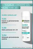 Garnier Salicylic Acid Anti-Acne Scar Peeling Toner: BHA & Niacinamide for Pore Minimizing, Skin Texture Improvement & Blemish Treatment