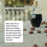 Black Castor Oil for Hair & Brows