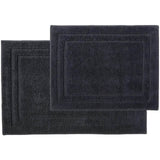 2-Piece: Bibb Home Microfiber Shag Bath Mat Set
