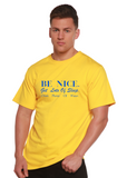 Be Nice Men's Bamboo Viscose/Organic Cotton Short Sleeve Graphic T-Shirt