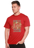 You Need Boost Men's Bamboo Viscose/Organic Cotton Short Sleeve Graphic T-Shirt
