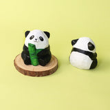 Paint Your Own Wooden Panda Kit – Hand-Carved DIY Painting Craft with Accessories, Cute Decor for Panda Lovers