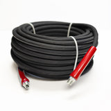 3/8" x 150' Black Cover | 6,000 PSI Pressure Washer Hose Assembly