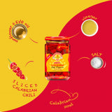 TuttoCalabria Sliced Calabrian Chili Peppers, 10 oz