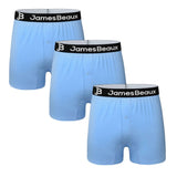 Men's Bamboo Anti-Chafing & Breathable Boxer Shorts (3-Pack) | Blue