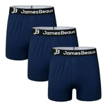 Men's Bamboo Anti-Chafing & Breathable Boxer Shorts (3-Pack) | Navy