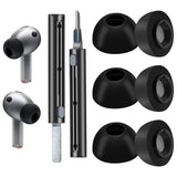 Foam Ear Tips for Samsung Galaxy Buds3 Pro - Ultimate Comfort and Unshakeable Fit with Memory Foam Earbud Tips Earbud Replacement Tips - L