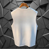 Fashionable Mens Sleeveless Printed Top