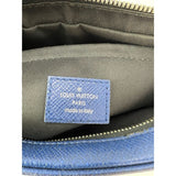LOUIS VUITTON Taigarama Outdoor Blue Messenger Bag
