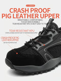 Anti-collision and Anti-smashing Breathable Safety Shoes