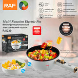 RAF European Standard Electric Non-Stick Multi-Cooker