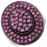 3.11 Carat Genuine Ruby .925 Sterling Silver Ring