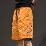 Mens Fashionable Sports Ice-Silk Utility Shorts