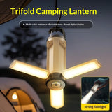 Multifunctional Foldable Four-LeafThree-Leaf Camping Lamp