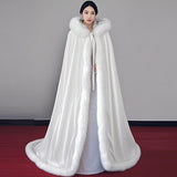 Retro Han Chinese Clothing High-grade Long Wool Cloak