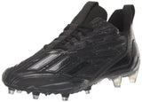 adidas Mens Adizero Football Shoe Black/Black/Black 8