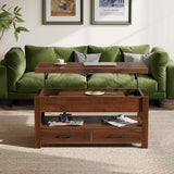 Coffee Table Lift Top – Multi-Function Dining; Storage for Smart Living